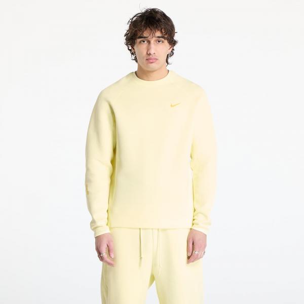 Mikina Nike x NOCTA Tech Fleece Men's Crew Citron Tint/ Vivid Sulfur XXL