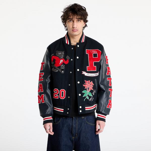 Bomber Patta 20th Anniversary Varsity Jacket Maritime Blue M