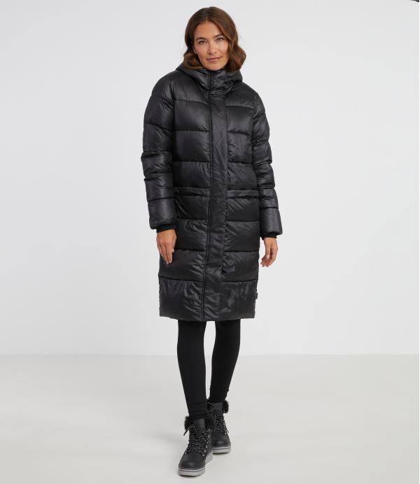 SAM 73 Dámský kabát oversize ESMERALDA Černá