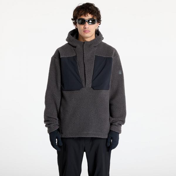 Mikina Poutnik by Tilak Sage Hooded Pullover 24 Forged Iron/ Black L