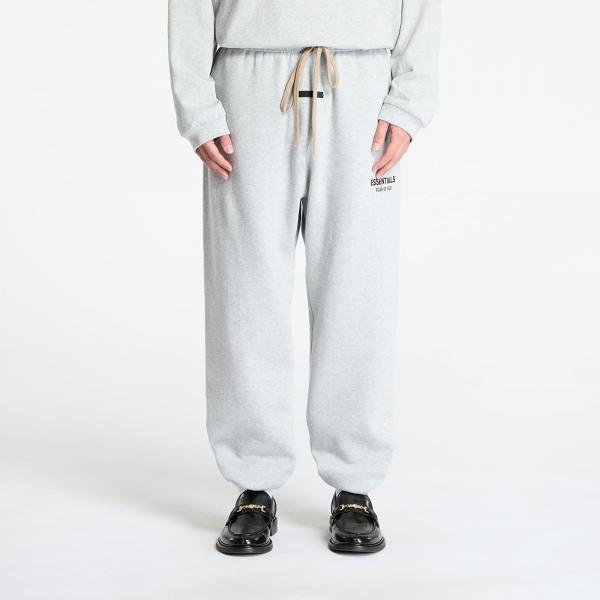 Tepláky Fear Of God ESSENTIALS Fleece Essential Sweatpant Light Heather Gray L
