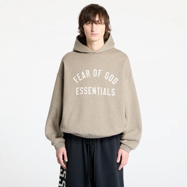Mikina Fear Of God ESSENTIALS Fleece Hoodie Heather Gray S
