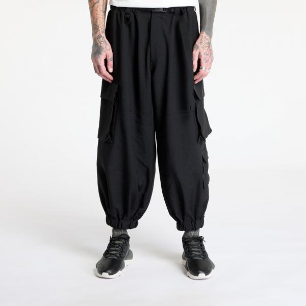 Kalhoty Y-3 Sport Uniform Cuffed Cargo Trousers UNISEX Black XL