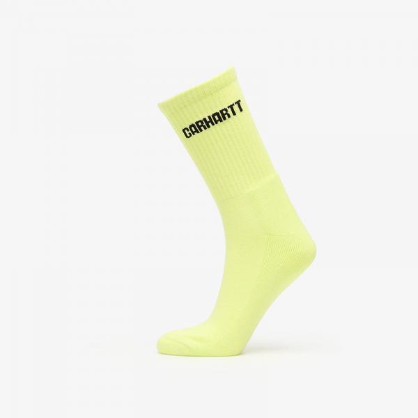 Ponožky Carhartt WIP Industry Socks 1-Pack Lumo Yellow/ Black Universal