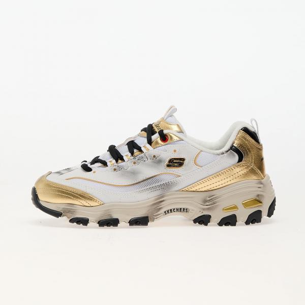 Tenisky Skechers D'Lites-Vintage Vision White/ Black/ Gold EUR 40