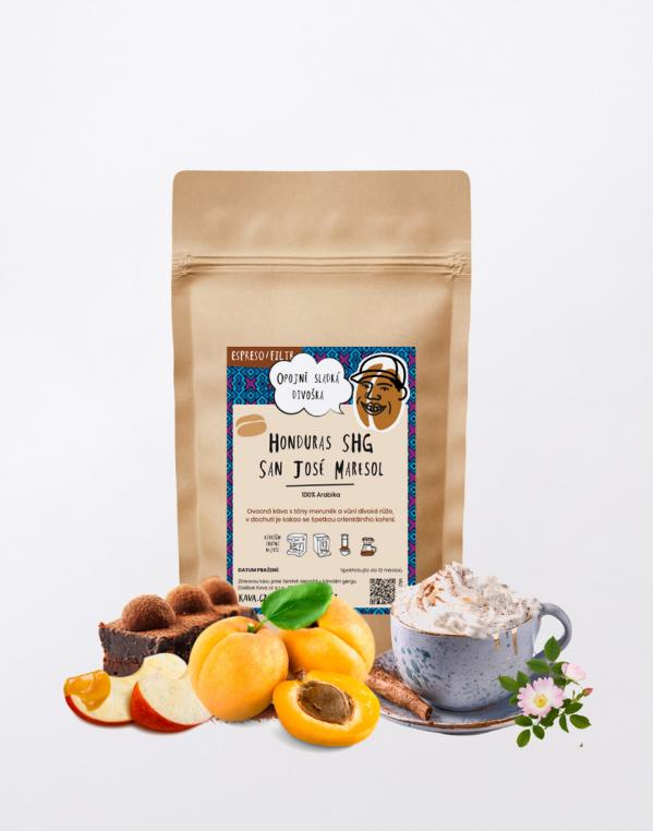 Kava.cz Honduras San José Maresol 125g (espreso/filtr)