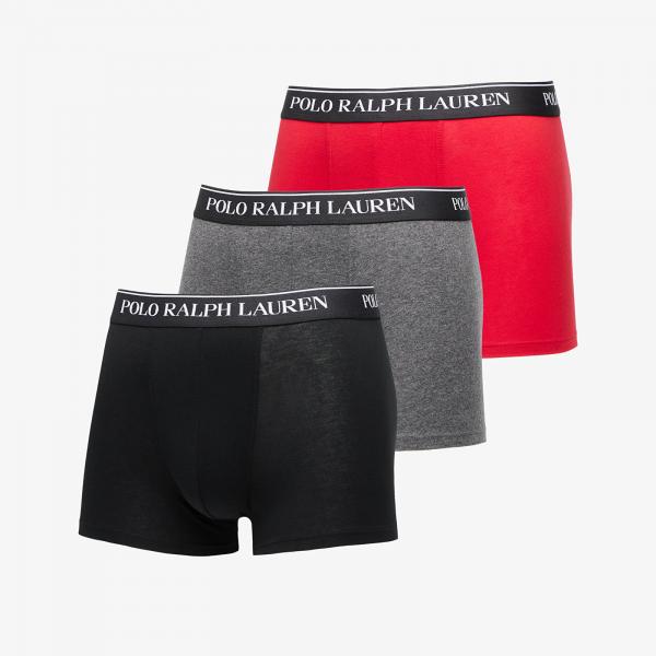 Boxerky Ralph Lauren Classic Trunk 3-Pack Multicolor S