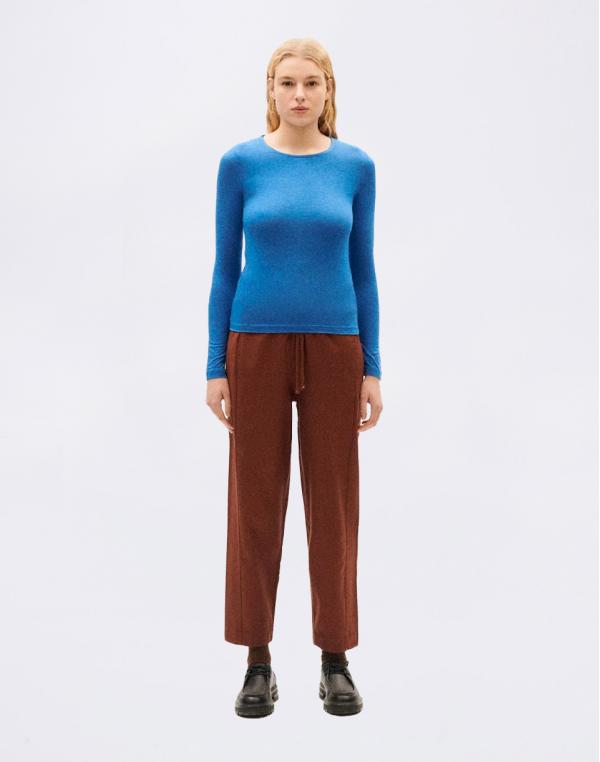 Tričko Thinking MU Blue Brisa Cachemire Top BLUE