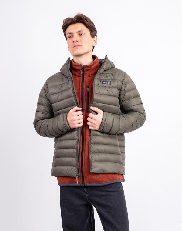 Patagonia M's Down Sweater Hoody Pine Needle Green L