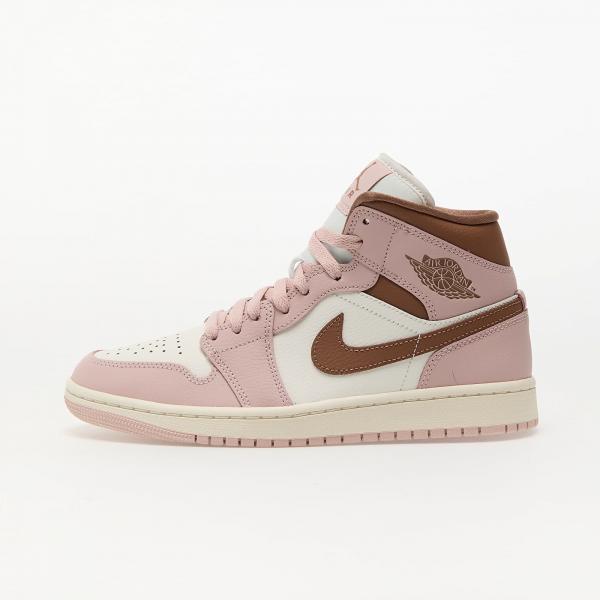 Tenisky Air Jordan 1 Mid Pink Oxford/ Archaeo Brown-Sail EUR 36.5