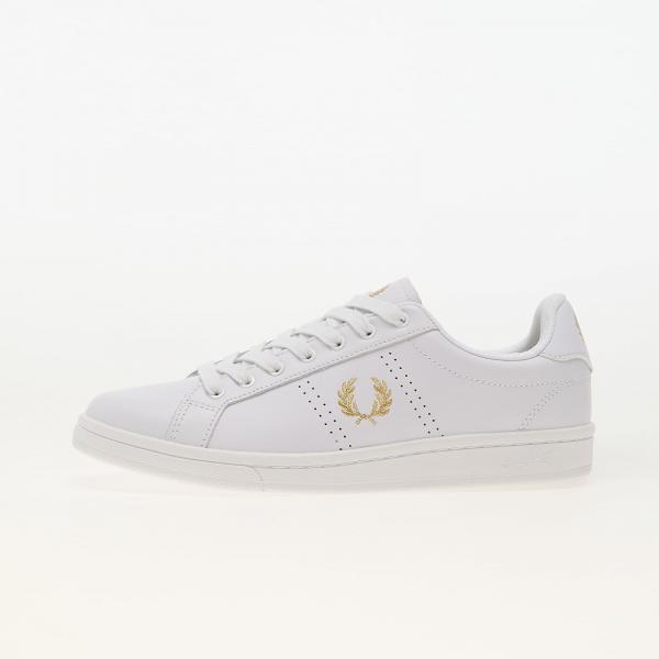 Tenisky FRED PERRY B721 Leather White/ Gold EUR 46