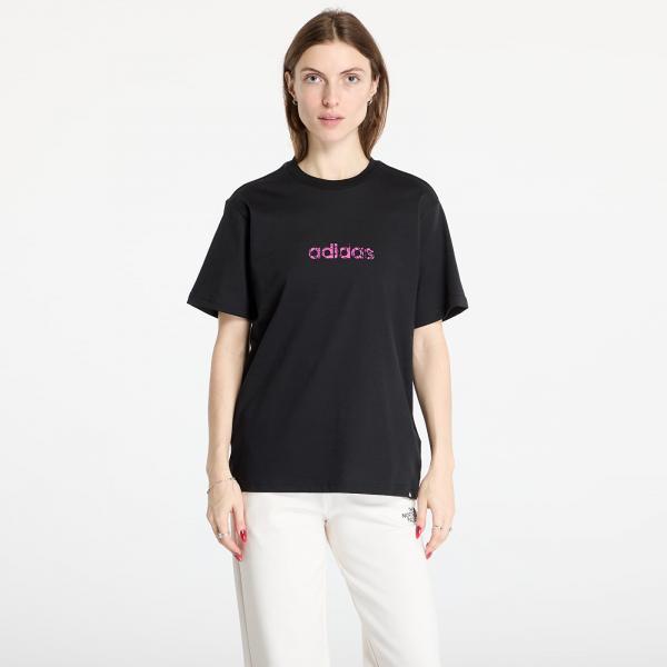 Tričko adidas Camo Linear Graphic T-Shirt Black L