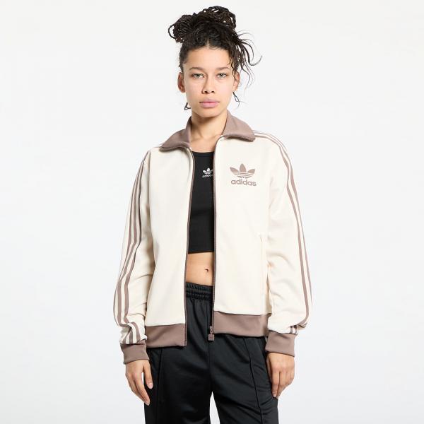 Mikina adidas Adicolor Classic Track Top Wonder White/ Trace Brown XS