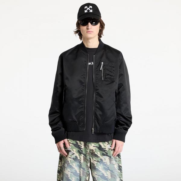 Bomber Palm Angels Curved Logo Bomber Black/ Black XL
