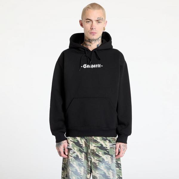 Mikina Carhartt WIP Greatest Hits Hooded Sweatshirt UNISEX Black/ White XS
