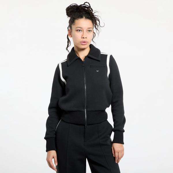 Mikina adidas Premium Collared Track Top Black L