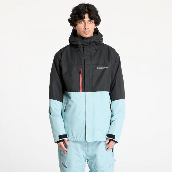 Bunda Horsefeathers Track Jacket Black/ Blue Haze M