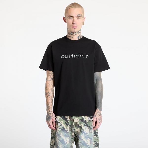 Tričko Carhartt WIP Rivet Script T-Shirt UNISEX Black XS