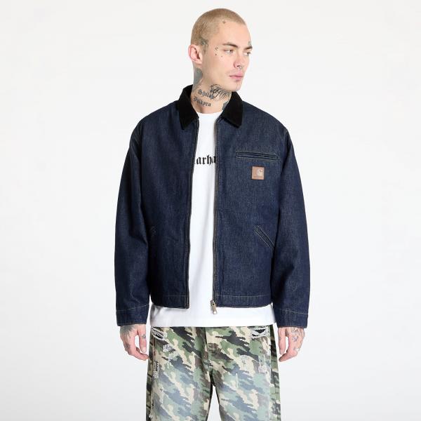 Bunda Carhartt WIP OG Detroit Jacket UNISEX Blue/ Black Rinsed XL
