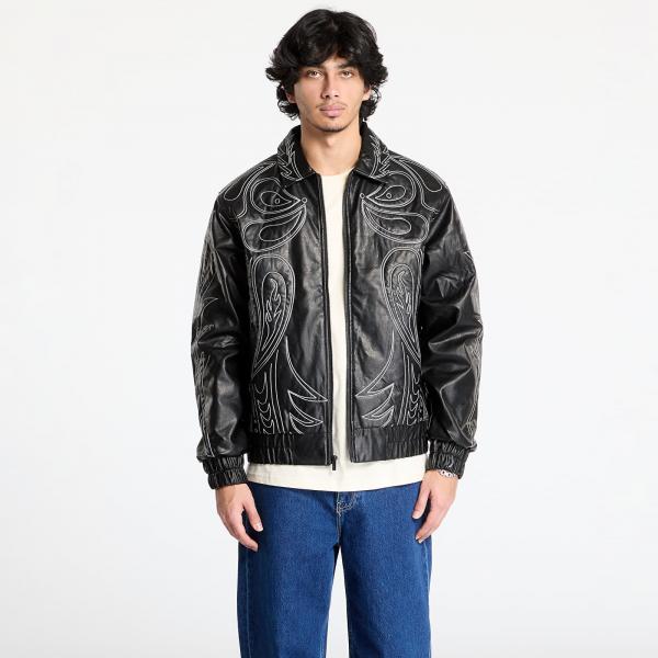 Bunda RIPNDIP Howdy Leather Jacket Black L