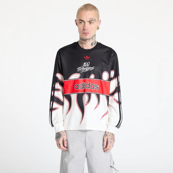Tričko adidas x 100 Thieves Long Sleeve Tee Multicolor L