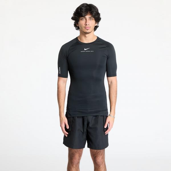 Tričko Nike x NOCTA Men's Short-Sleeve Base Layer Basketball Top Black/ White/ Anthracite XS