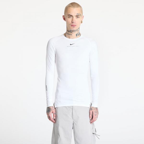 Tričko Nike x NOCTA Men's Long-Sleeve Base Layer Basketball Top White/ Black M