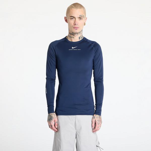 Tričko Nike x NOCTA Men's Long-Sleeve Base Layer Basketball Top College Navy/ White S