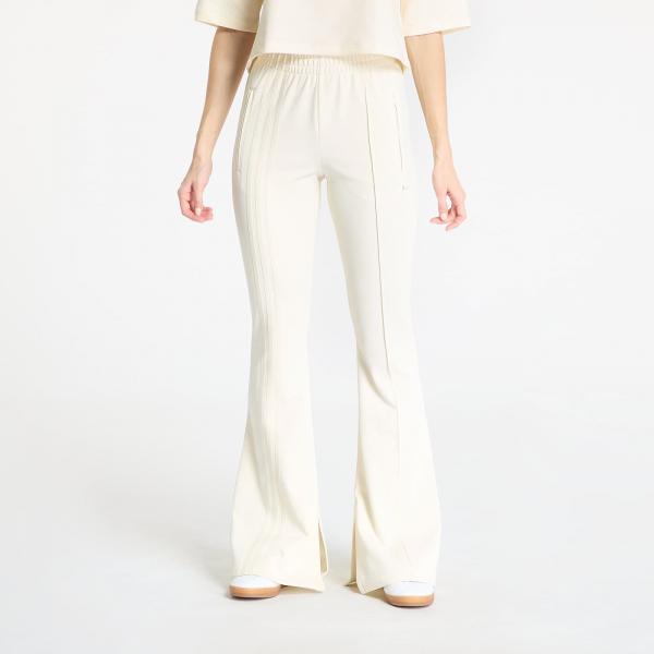 Tepláky adidas 3 Stripes Flared Firebird Trackpant Cream White L