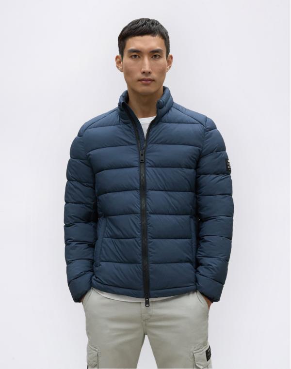 ECOALF Beret Jacket STEEL BLUE M