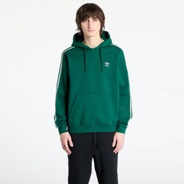 Mikina adidas Adicolor Classics 3-Stripes Hoody Collegiate Green XL