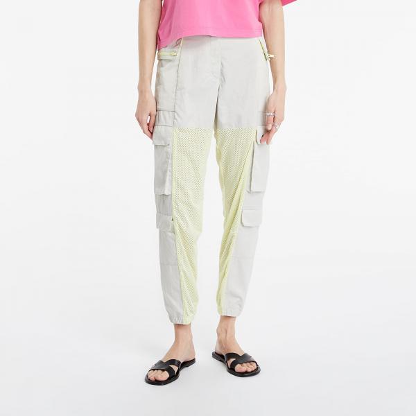 Kalhoty Jordan Heatwave Utility Pants Light Bone/ Life Lime/ Black S