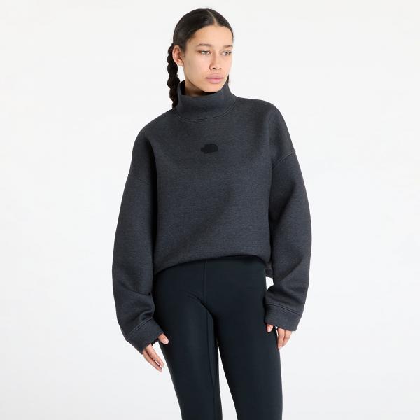 Mikina The North Face Mock Neck Relaxed Sweater TNF Black XXL