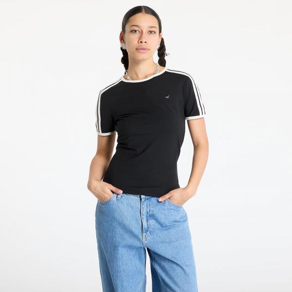 Tričko adidas Originals 3 Stripes Cali Tee Black XL