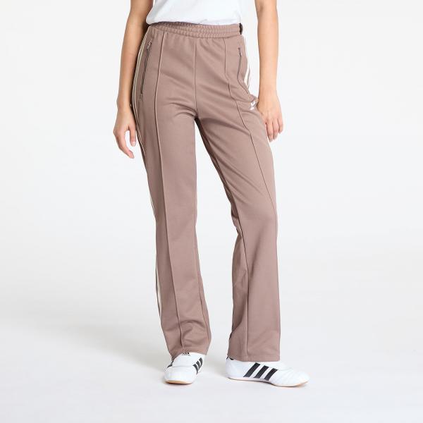 Tepláky adidas Adicolor Classic Track Pant Regular Tapered Leg Trace Brown/ Wonder White XS
