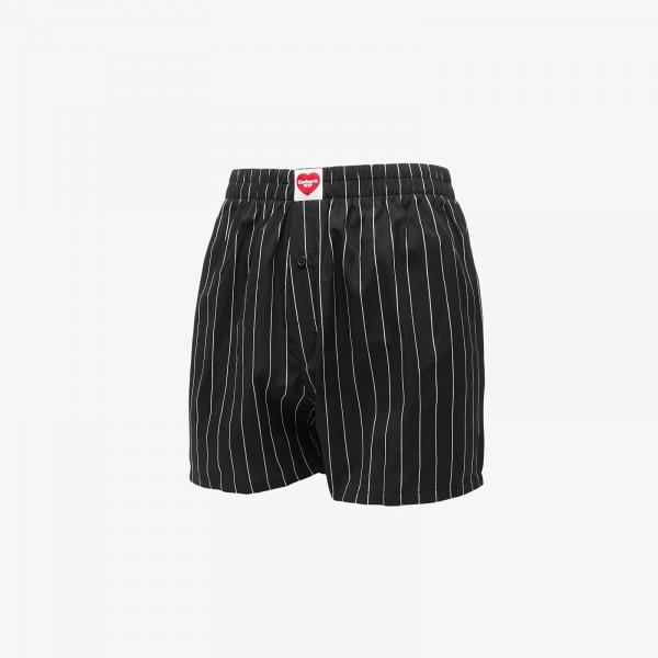 Trenky Carhartt WIP Cotton Boxer Seaton Stripe/ Black/ Wax XS