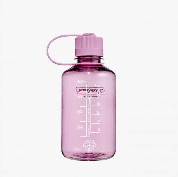 Nalgene 500ml Narrow Mouth Sustain Water Bottle Cherry Blossom Universal