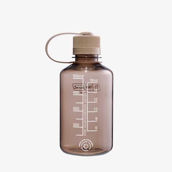Nalgene 500ml Narrow Mouth Sustain Water Bottle Mocha Universal