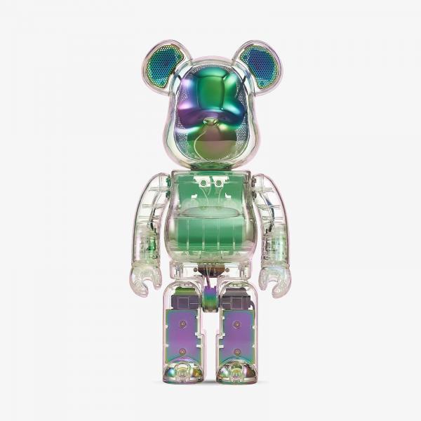 Medicom Toy BE@RBRICK Audio 400% Crystal Halo Universal
