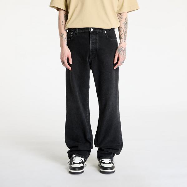 Džíny Off-White Diag Outl Relaxed Jeans Vintage Black 36
