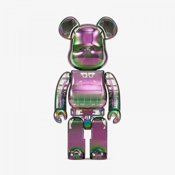 Medicom Toy BE@RBRICK Audio 400% Black Aurora Universal