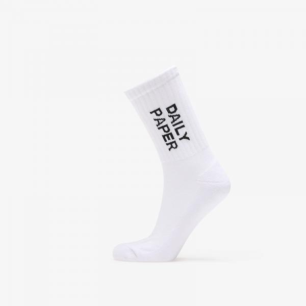 Ponožky Daily Paper Logotype Socks White/ Black Universal