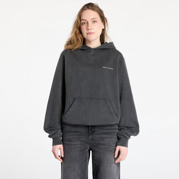 Mikina Daily Paper Senses Hoodie UNISEX Washed Black S