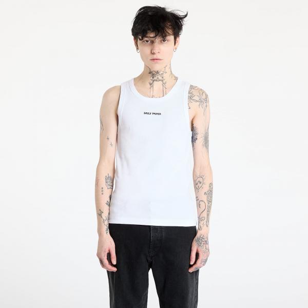 Tílko Daily Paper Dias Rib Tank Top White S