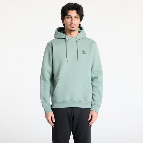 Mikina adidas Trefoil Essentials Hoodie Silver Green S