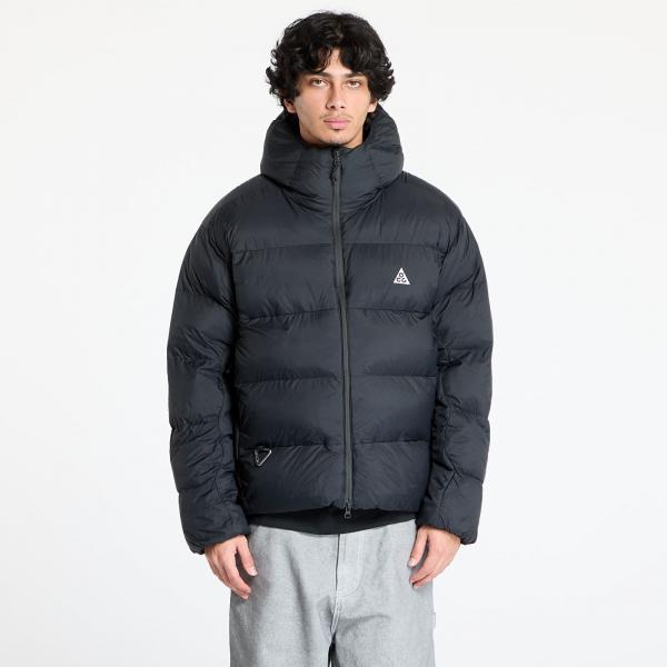 Bunda Nike ACG "Lunar Lake" Puffer Men's Therma-FIT ADV Loose Hooded Jacket Black/ Black/ Summit White XL
