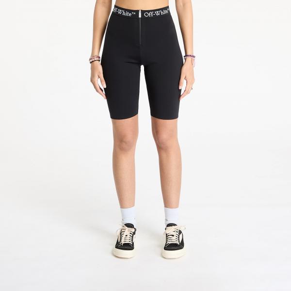 Šortky Off-White Logoband Zipped Shorts Black L