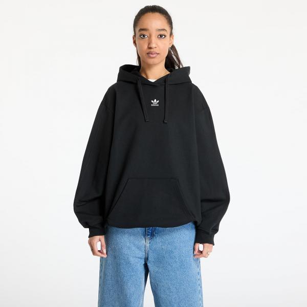 Mikina adidas Essentials Loose French Terry Hoodie Black S