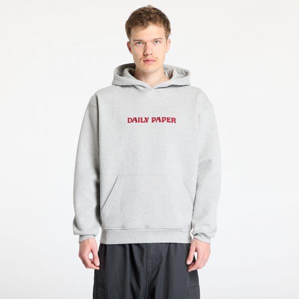 Mikina Daily Paper Chain Stitch Oversized Hoodie Grey L