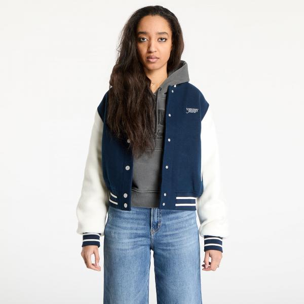 Bomber Tommy Jeans Wool Varsity Bomber Jacket Blue XS